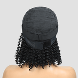 Perruque Bandeau Kinky Curly Brun Foncé Densité 250%