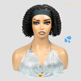 Perruque Bandeau Kinky Curly Brun Foncé Densité 250%