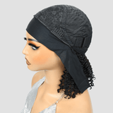 Perruque Bandeau Kinky Curly Brun Foncé Densité 250%