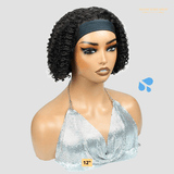 Perruque Bandeau Kinky Curly Brun Foncé Densité 250%