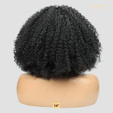 Perruque Bandeau Kinky Curly Brun Foncé Densité 250%