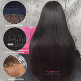 Perruque HD Miami HairFlex 6x4 Deep Wave Densité 250%