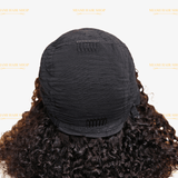 Perruque Kinky Curly à Frange Sans Colle