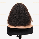 Perruque Kinky Curly à Frange Sans Colle