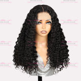 Perruque Lace Wig 13x4 Deep Wave - avec Effet Presque Double Drawn et Maximum de Volume en Cheveux Remy