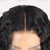 Perruque Lace Wig 13x4 Deep Wave - avec Effet Presque Double Drawn et Maximum de Volume en Cheveux Remy