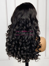 Perruque Lace Wig 13x4 Loose Body Wave - avec Effet Presque Double Drawn et Maximum de Volume en Cheveux Remy