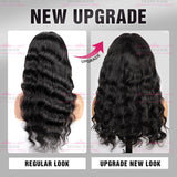 Perruque Lace Wig 13x4 Loose Wave - avec Effet Presque Double Drawn et Maximum de Volume en Cheveux Remy