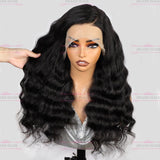 Perruque Lace Wig 13x4 Loose Wave - avec Effet Presque Double Drawn et Maximum de Volume en Cheveux Remy