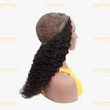 Perruque V - Part Deep Wave Brun Foncé - Miami Hair Shop