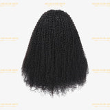 Perruque V - Part Kinky Curly Brun Foncé - Miami Hair Shop