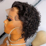 Pixie Curly 13x1 Brun Foncé