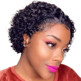 Pixie Curly 13x1 Brun Foncé