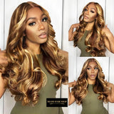 Prédécoupé Front lace 13x4" Body Wave P4/27 « prêt-à-porter »