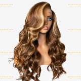 Prédécoupé Front lace 13x4" Body Wave P4/27 « prêt-à-porter »