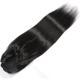 Queue de cheval Ponytail Noir A Cordon Remy Hair Straight