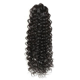 Queue de cheval Ponytail Noir à Pince Naturel Remy Hair Deep Wave