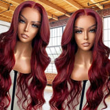 T-Lace Body Wave Auburn