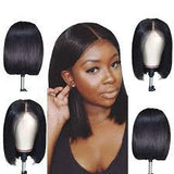 T-Lace Straight Brun Foncé