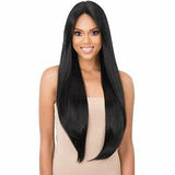 T-Lace Straight Brun Foncé