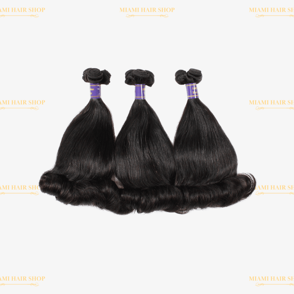 3 double drawing packets virgin hair human hair - magic curl – Miami ...