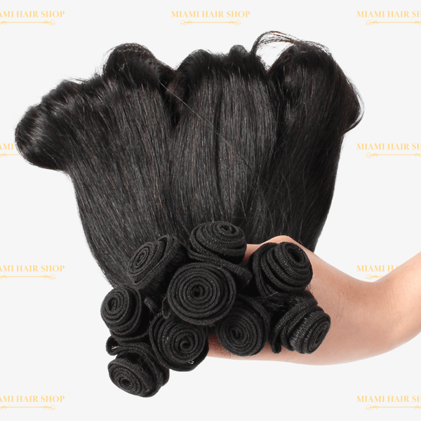 3 double drawing packets virgin hair human hair - magic curl – Miami ...
