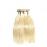 Tissage Straight Blond Platine 100G