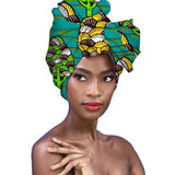 Foulard turban batik africain KESHIA Wax