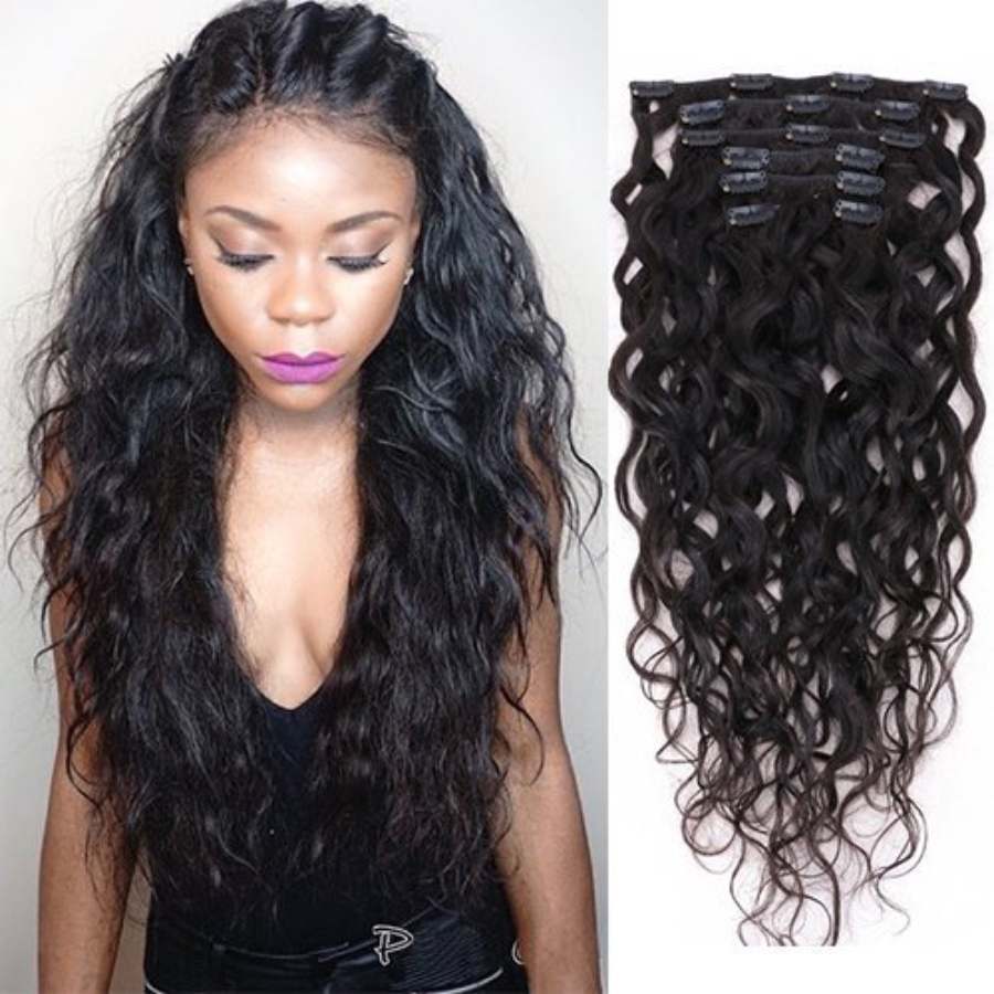 Clip in 2024 hair extensions miami